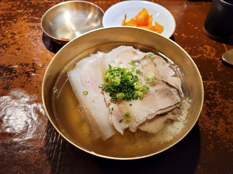 Korean style pork broth soup – Miyoung Kimchi